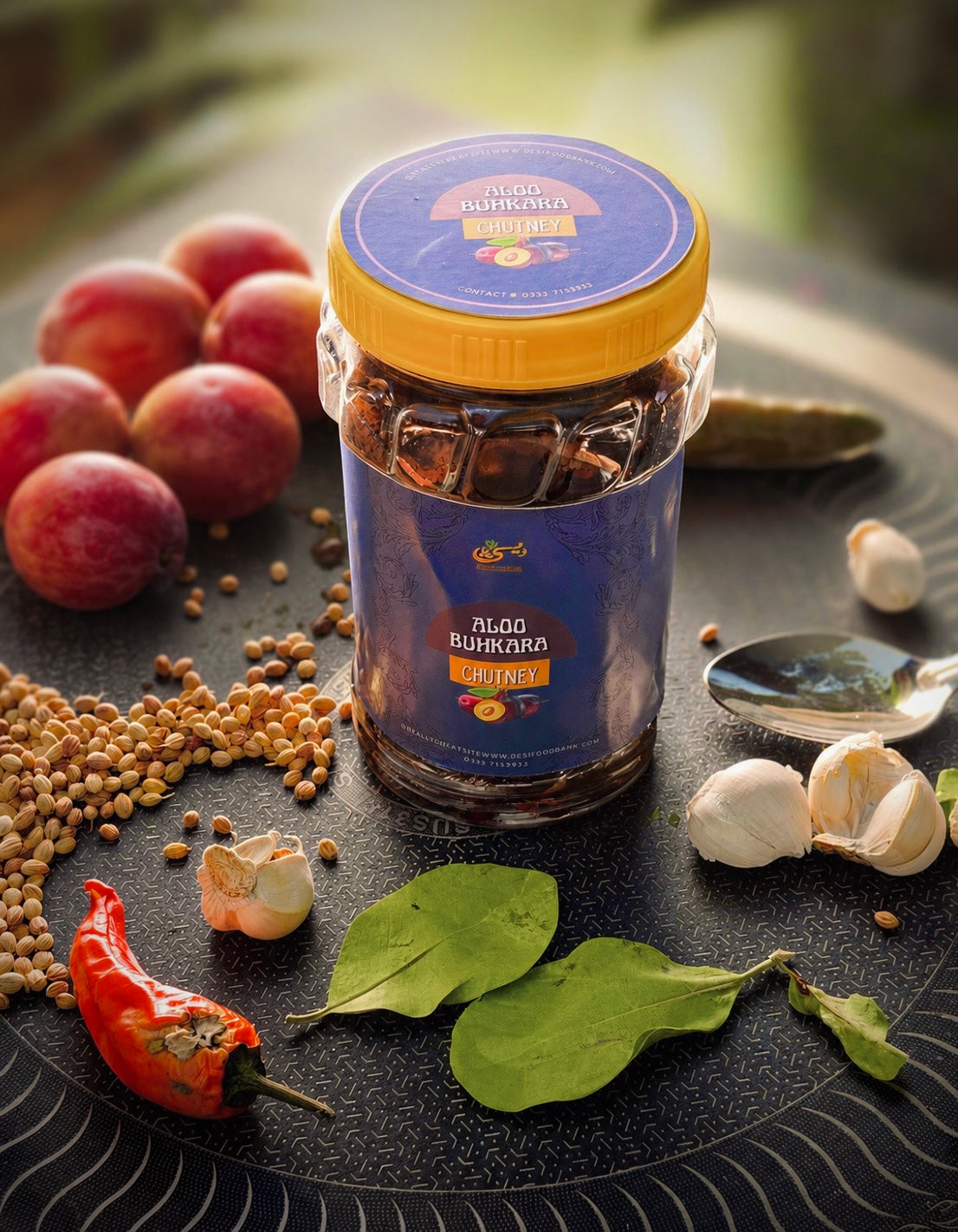 Aloo Bukhara Chutney – Sweet, Tangy & Flavorful Plum Chutney