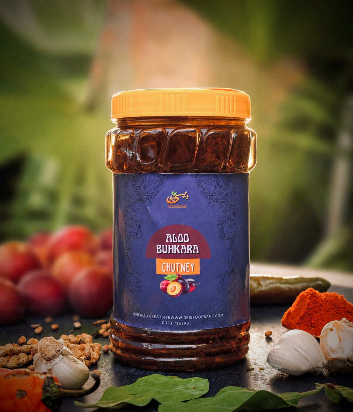 Aloo Bukhara Chutney – Sweet, Tangy & Flavorful Plum Chutney