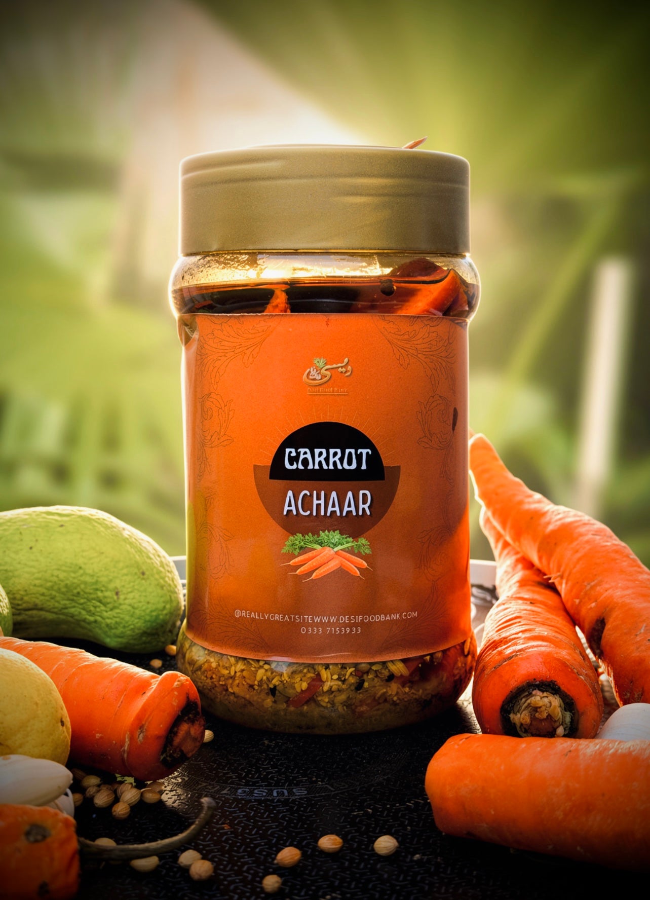 Carrot Achaar – Desi Food Bank | Homemade Gajar ka Achar