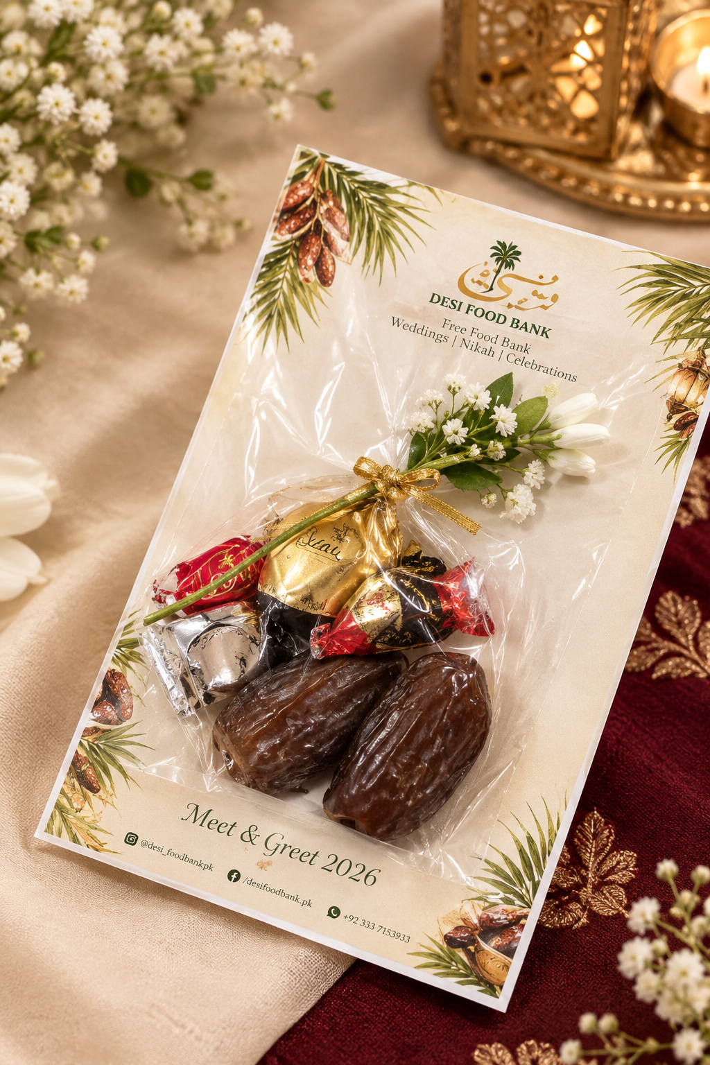 Nikah Chuharay | Customized Chuhara Favors for Nikah | Traditional Wedding Favors | Chuharay & Chocolates Gift Basket