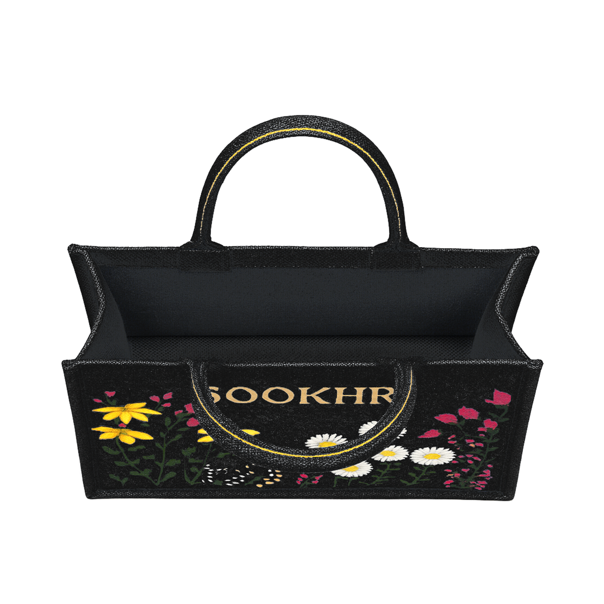 Original Sookhri Embroidered Handbags – Handcrafted Elegance from Sindh | Black