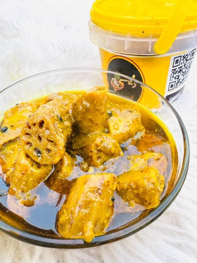 Beh ka Achaar (Lotus root Pickle) - Available in 500g & 1kg
