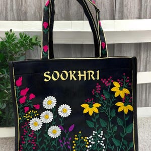Original Sookhri Embroidered Handbags – Handcrafted Elegance from Sindh | Black