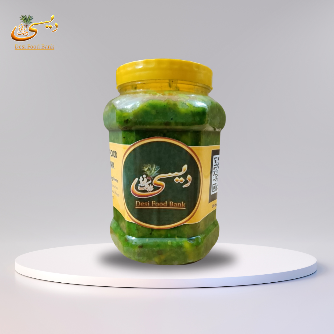Hari Mirch & Kachay Aam Ki Chutney