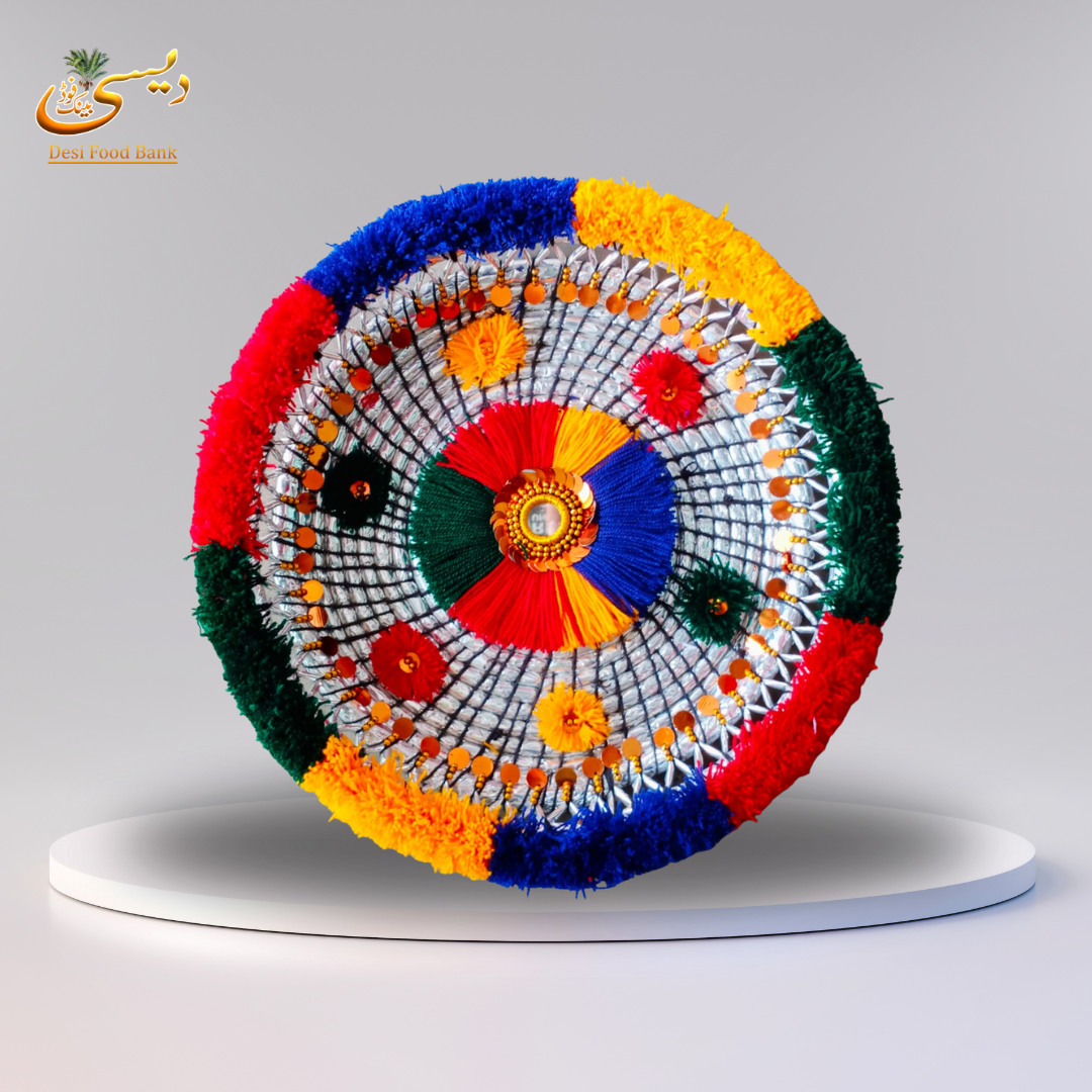 Handcrafted Decorative Plate, Unique Home Decor | Made in Pakistan (Sindh)